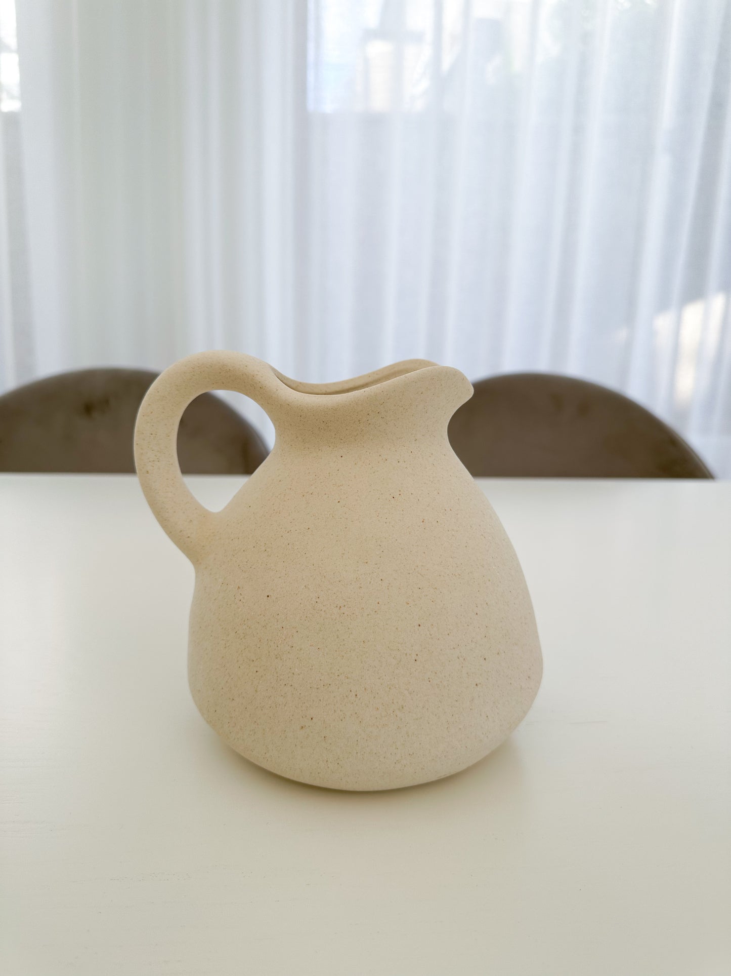 White Sienna Vase (Free Shipping)